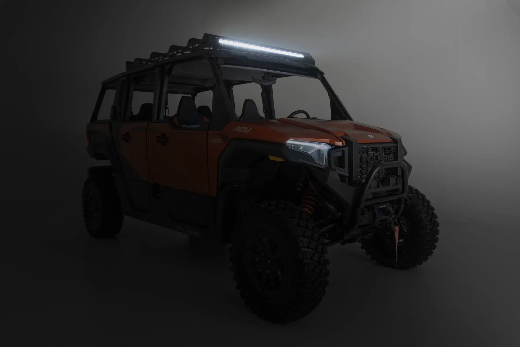 Roof Rack | 40" Black Single Row | Polaris XPEDITION ADV 5 by Rough Country