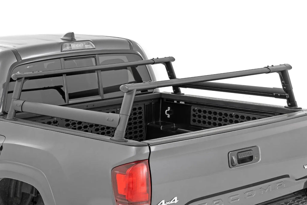 Bed Rack | Half Rack | Aluminum | Toyota Tacoma 2WD/4WD (2005-2023) by Rough Country