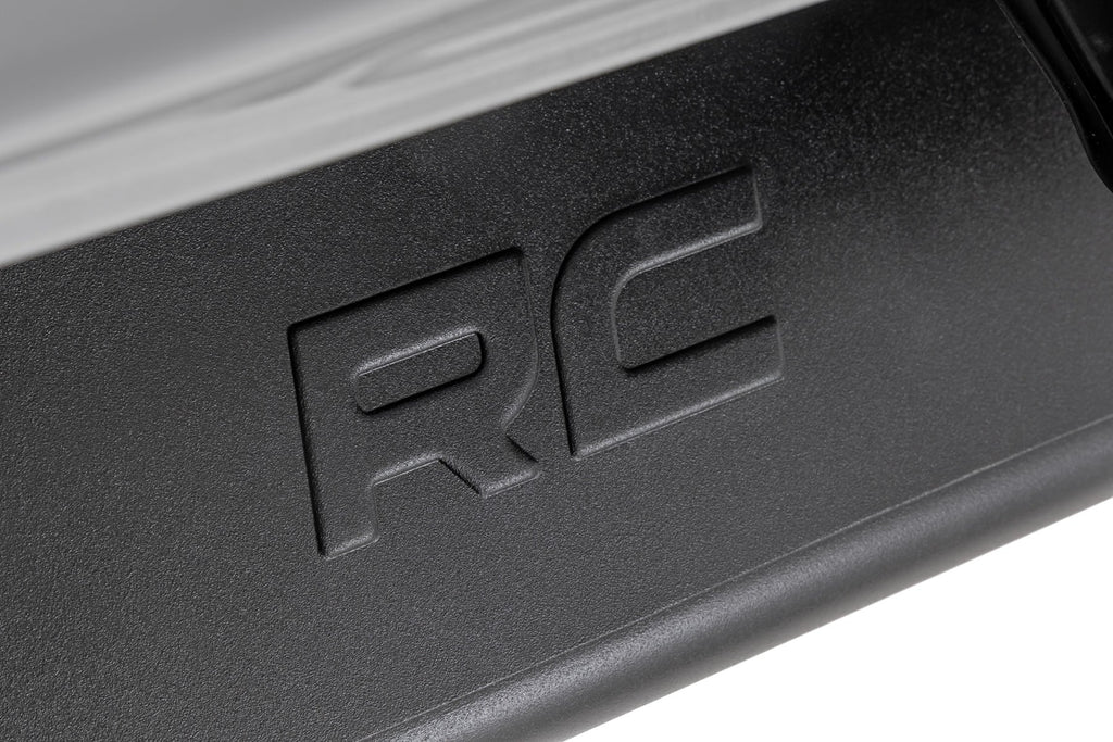 OV2 Running Boards | Side Step Bars | Crew Cab | Ford F-150/Lightning/F-250/F-350 (15-26) by Rough Country