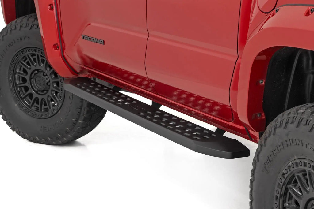 RPT2 Running Board | Double Cab | Black | Toyota Tacoma 2WD/4WD (2024-2026) by Rough Country
