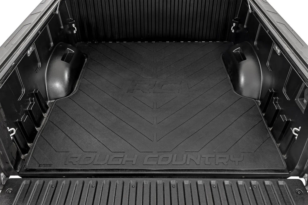 Bed Mat | 5'7" Bed | RC Logo | Toyota Tundra 2WD/4WD (2022-2026) by Rough Country