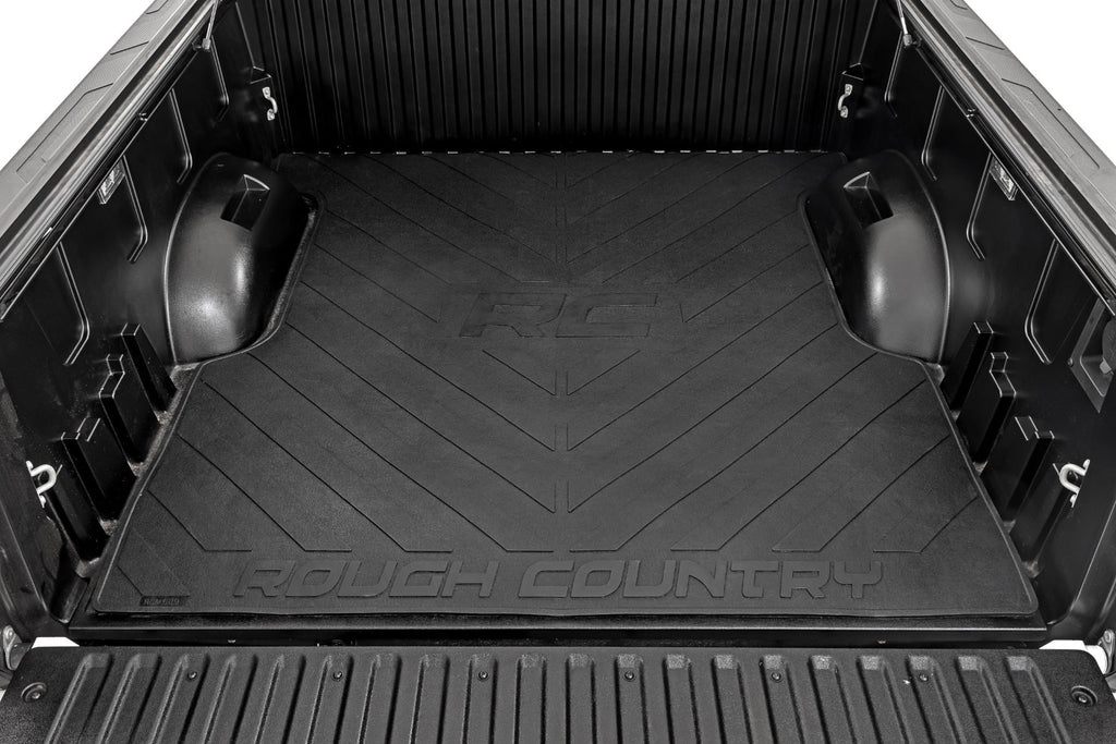 Bed Mat | 5'7" Bed | RC Logo | Toyota Tundra 2WD/4WD (2022-2026) by Rough Country