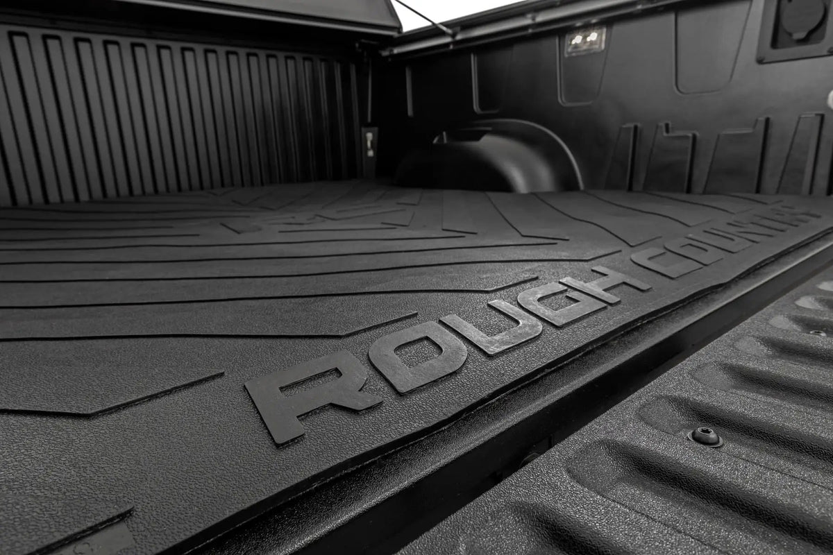 Bed Mat | 5'7" Bed | RC Logo | Toyota Tundra 2WD/4WD (2022-2026) by Rough Country