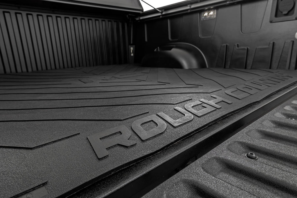 Bed Mat | 5'7" Bed | RC Logo | Toyota Tundra 2WD/4WD (2022-2026) by Rough Country