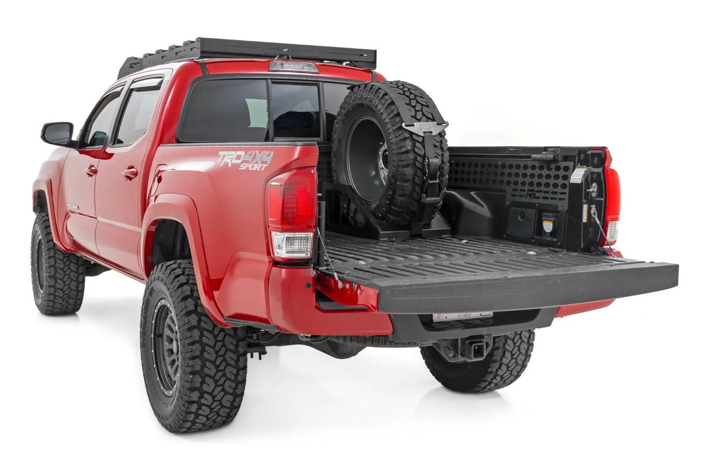 Bed Mount Spare Tire Carrier | Universal | Multiple Makes & Models (Chevy/Dodge/Ford/GMC/Ram) by Rough Country