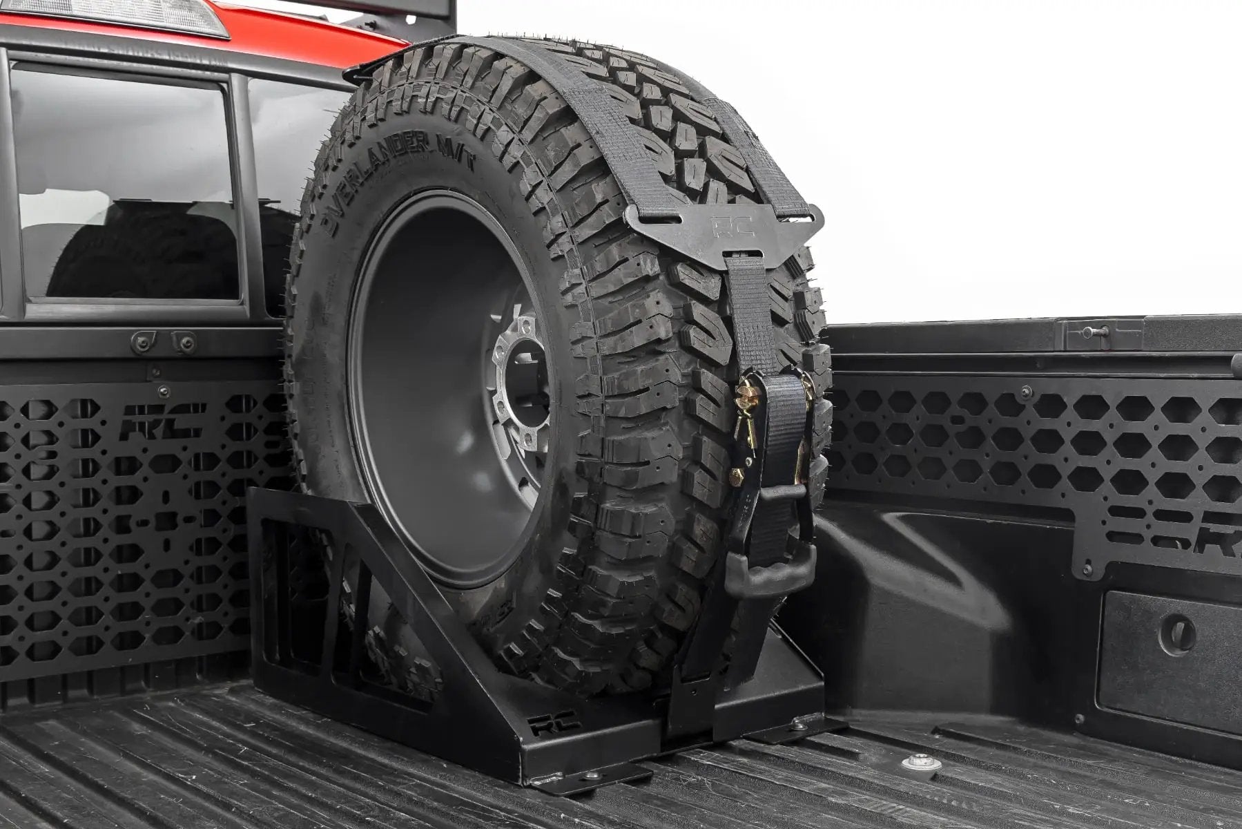 Bed Mount Spare Tire Carrier | Universal | Multiple Makes & Models (Chevy/Dodge/Ford/GMC/Ram) by Rough Country
