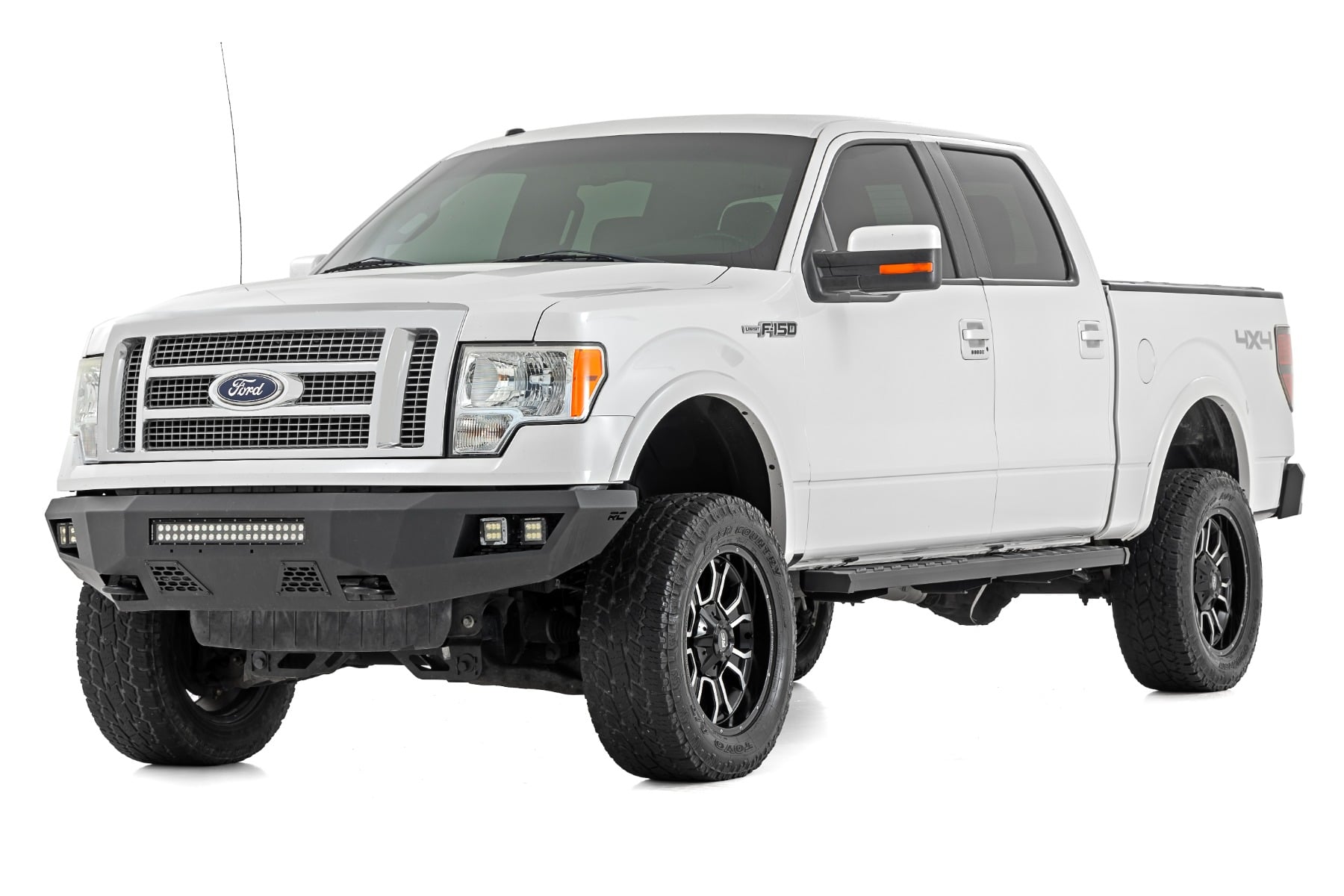BA2 Running Board | Side Step Bars | Ford F-150 2WD/4WD (2009-2014) by Rough Country