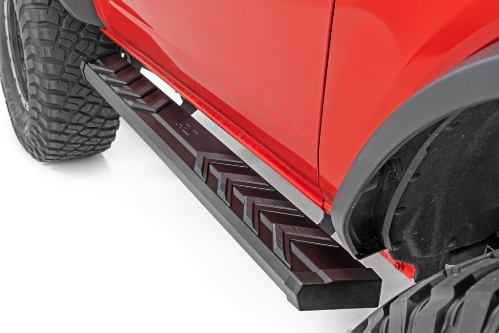 BA2 Running Boards | Side Step Bars | 2-Door | Ford Bronco (2 Door) (21-26) by Rough Country