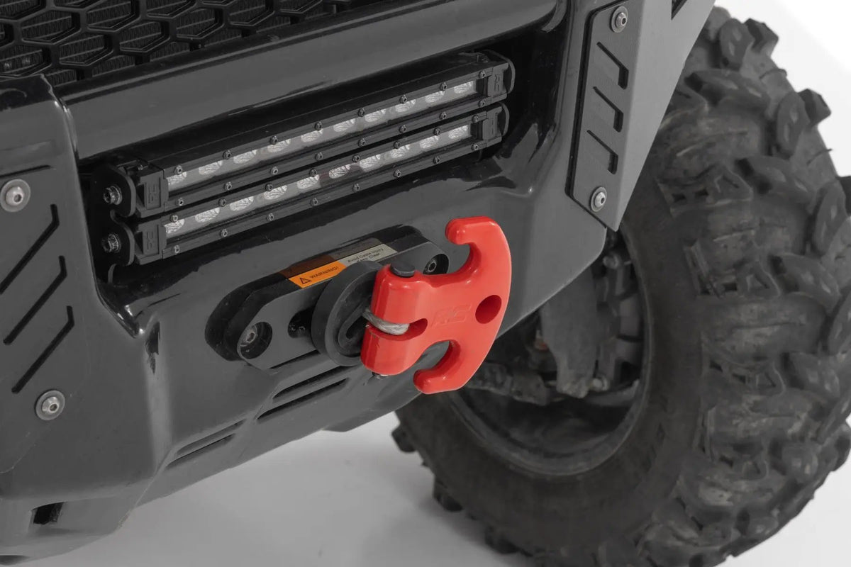 UTV Multi-Function Winch Cleat | Red by Rough Country