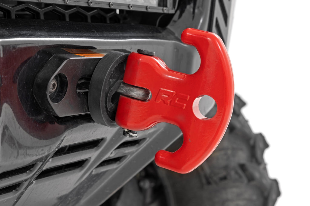UTV Multi-Function Winch Cleat | Red by Rough Country