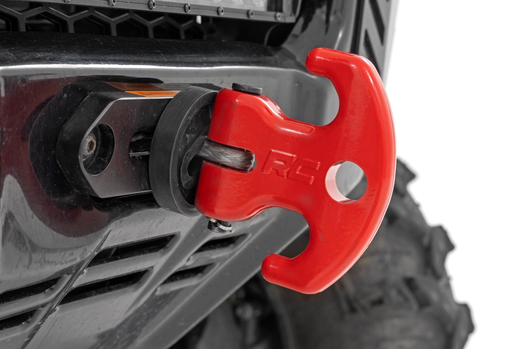 UTV Multi-Function Winch Cleat | Red by Rough Country