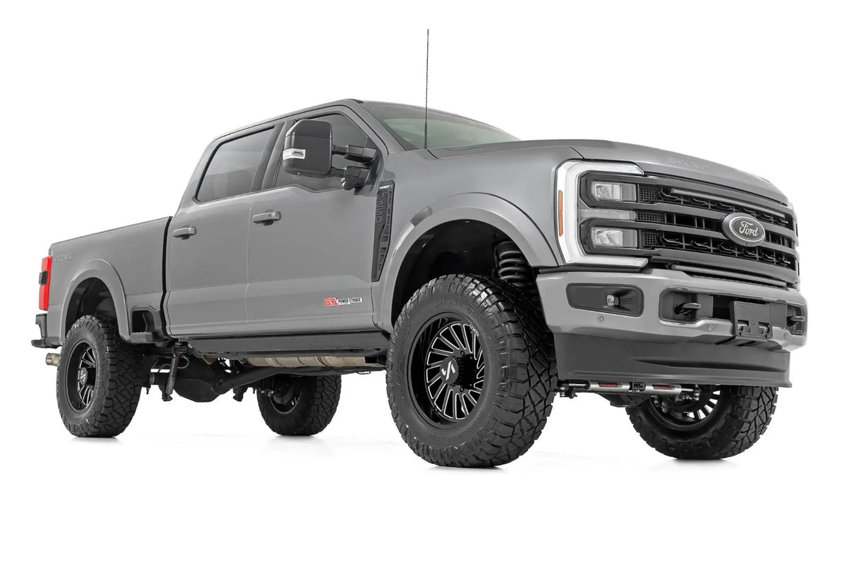 Sport Fender Flares | Gloss Black | Ford F-250/F-350 Super Duty (23-26) by Rough Country