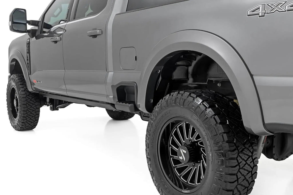Sport Fender Flares | HX Antimatter Blue | Ford F-250/F-350 Super Duty (23-26) by Rough Country