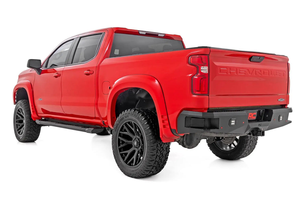 HD2 Aluminum Running Boards | Crew Cab | Chevy/GMC 1500/2500HD/3500HD (19-26) by Rough Country
