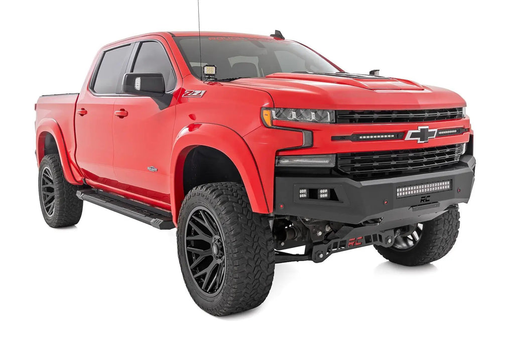 HD2 Aluminum Running Boards | Crew Cab | Chevy/GMC 1500/2500HD/3500HD (19-26) by Rough Country