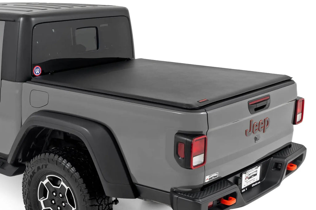 Soft Roll Up Bed Cover | 5 Bed | Jeep Gladiator JT 4WD (2020-2026)