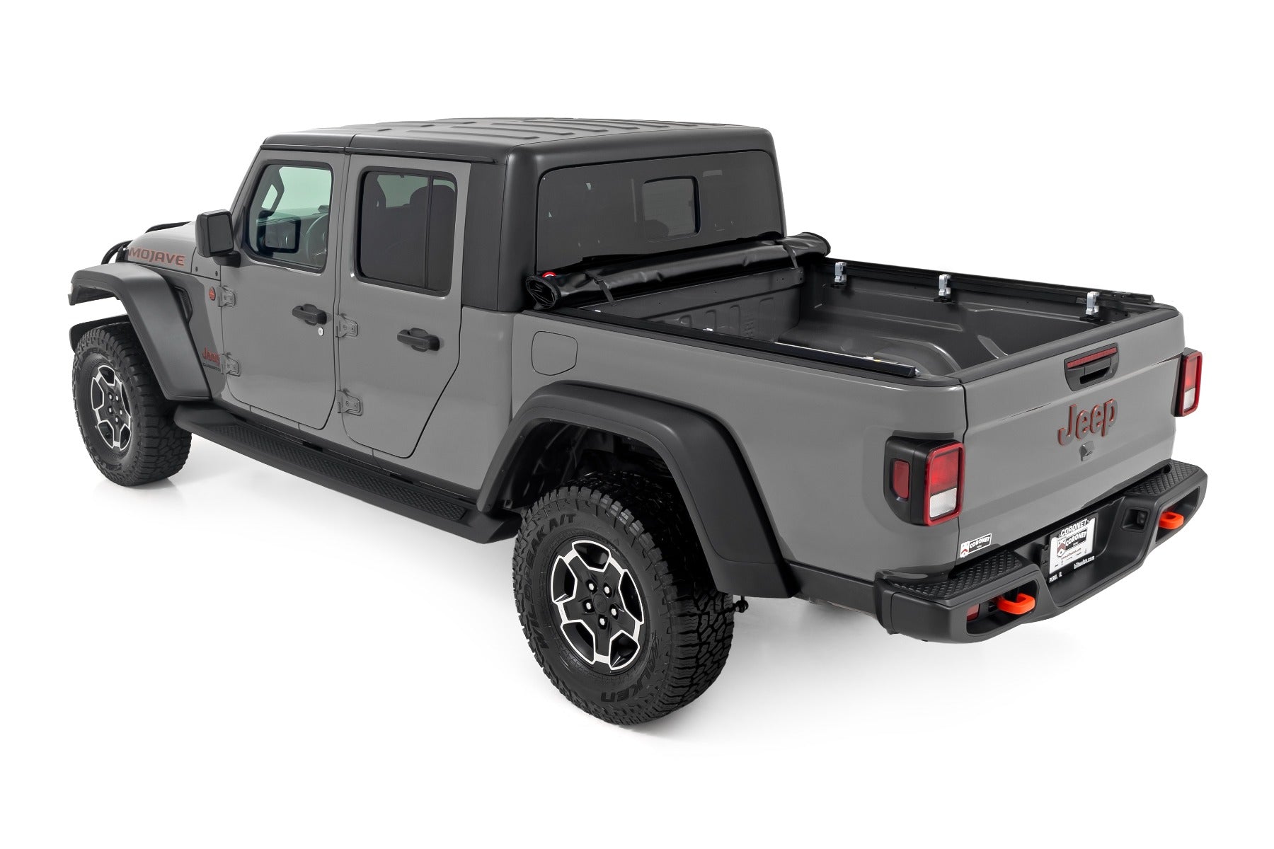 Soft Roll Up Bed Cover | 5 Bed | Jeep Gladiator JT 4WD (2020-2026) by Rough Country