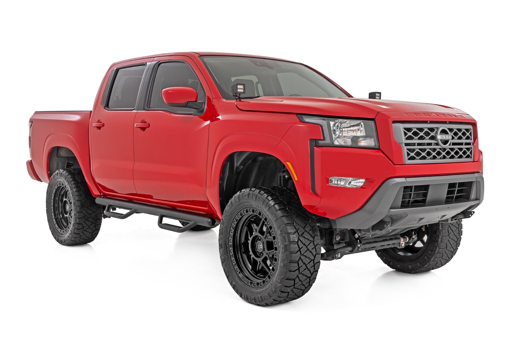 Nerf Steps | Cab Length | Crew Cab | Nissan Frontier 2WD/4WD (2005-2026) by Rough Country