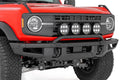 Light Bar Mount | 6.5 Inch Round LED (Quad) | OE Modular Steel | Ford Bronco (21-26) by Rough Country