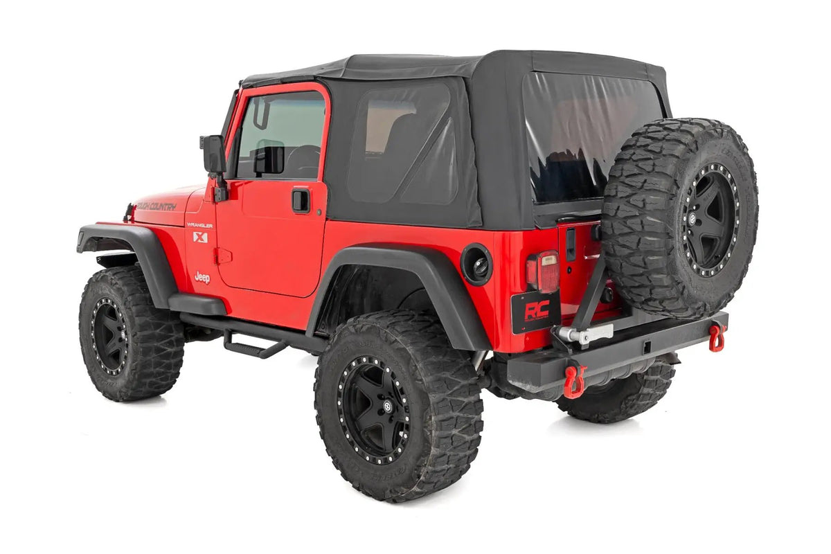 Nerf Steps | Full Length | Jeep Wrangler TJ 4WD (1997-2006) by Rough Country