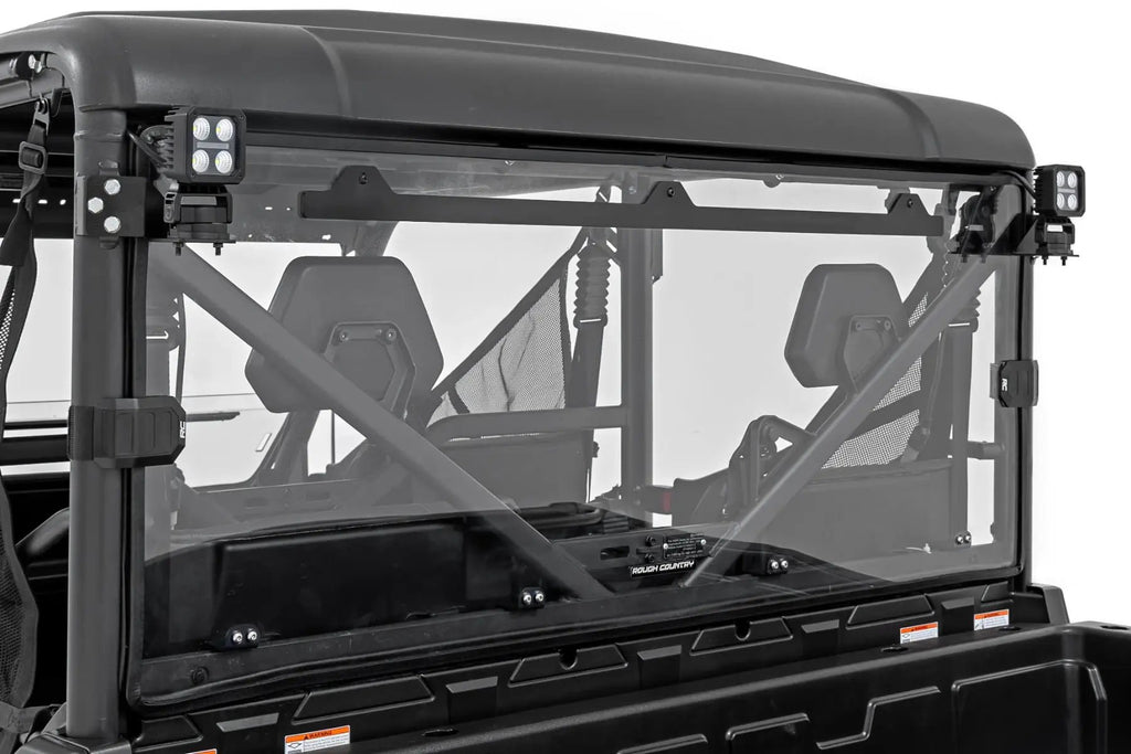 LED Light Kit | Rear Mount | 2" Black Pair | White DRL | CFMOTO UFORCE 1000 by Rough Country