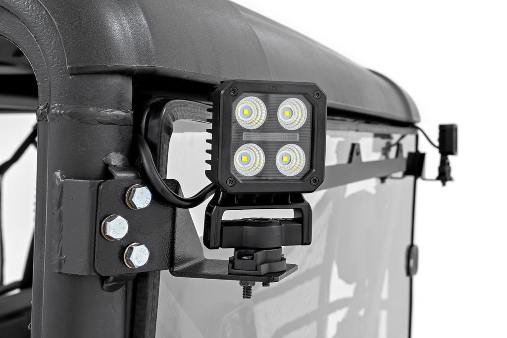 LED Light Kit | Rear Mount | 3" Chrome Pair | Wide Angle | CFMOTO UFORCE 1000 by Rough Country