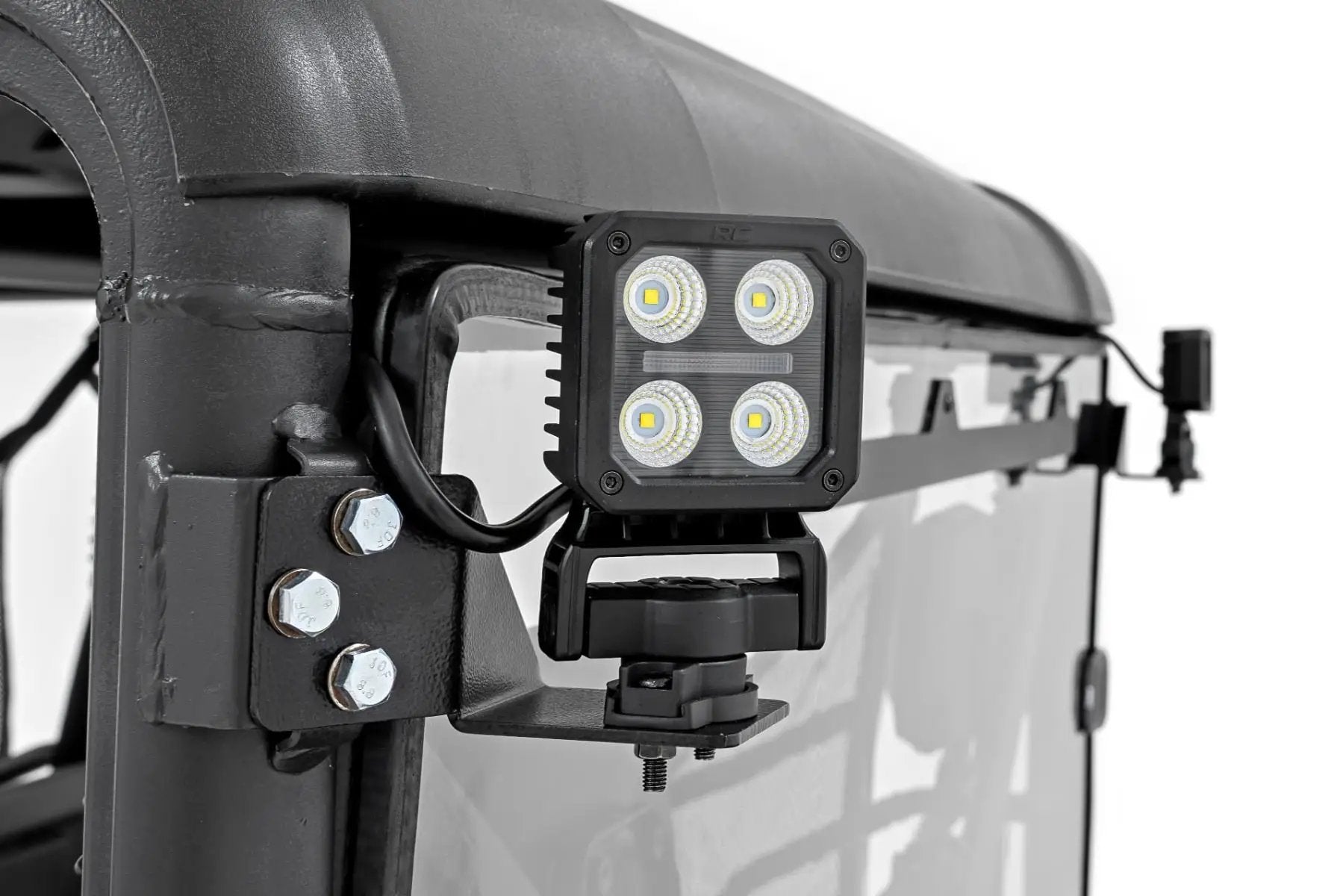 LED Light Kit | Rear Mount | 3" Chrome Pair | Wide Angle | CFMOTO UFORCE 1000 by Rough Country