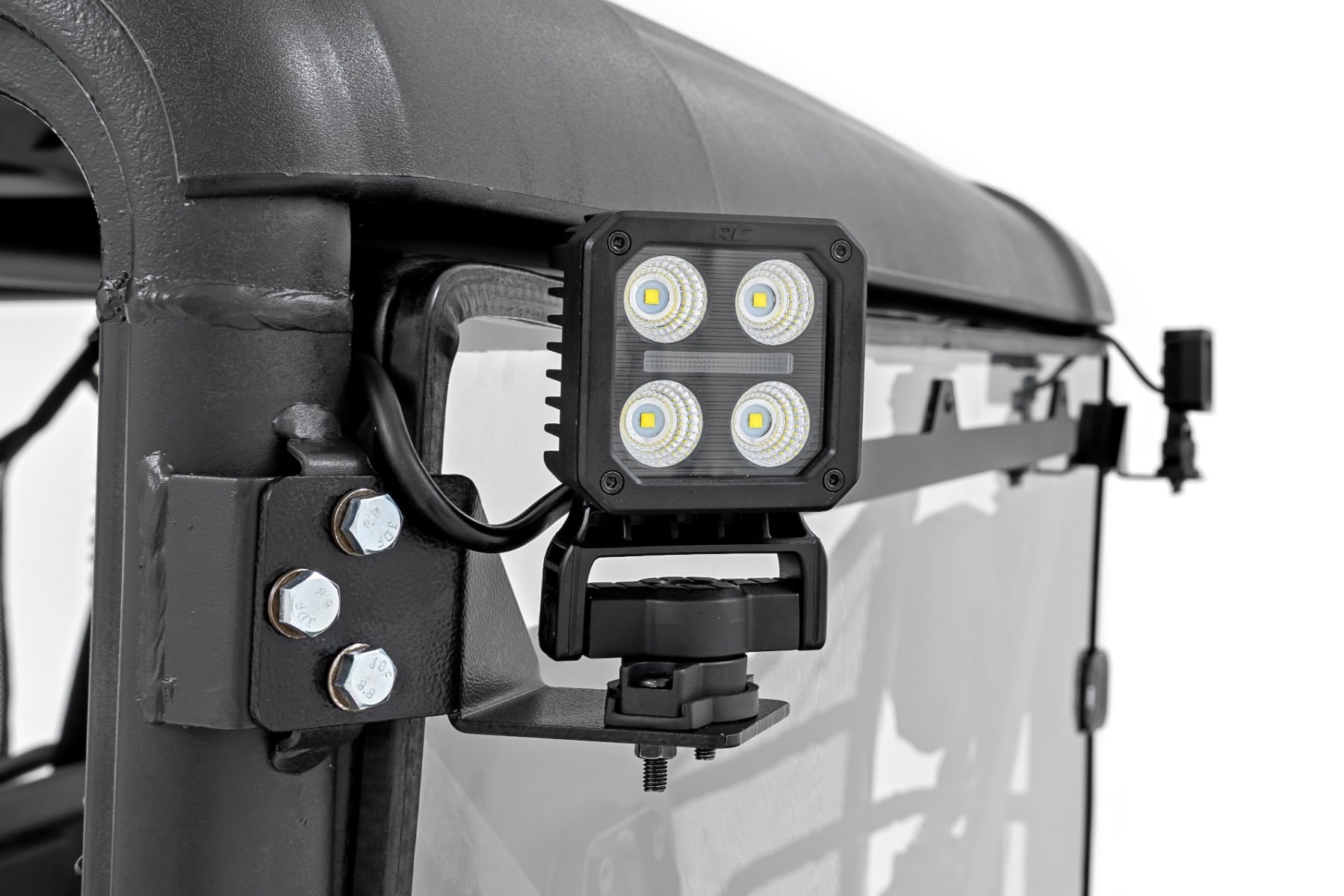 LED Light Kit | Rear Mount | 3" Chrome Pair | Wide Angle | CFMOTO UFORCE 1000 by Rough Country