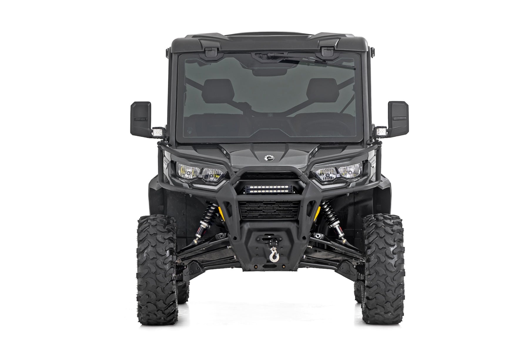 Adjustable Suspension Lift Kit | Ride Height Adjust | Can-Am Defender MAX HD10/PRO HD10 by Rough Country