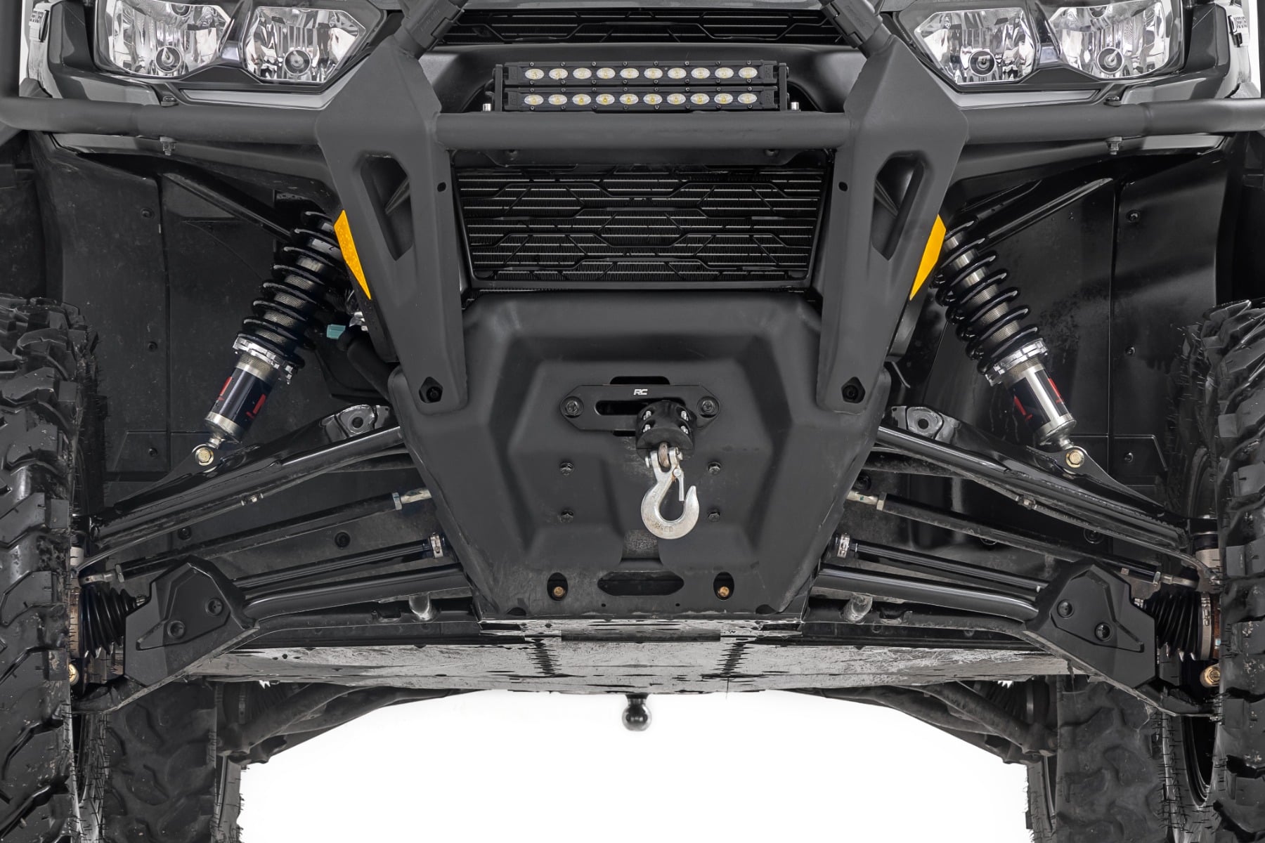 M1 Front Coil Over Shocks | Ride Height Adjust | Can-Am Defender MAX HD10/PRO HD10 by Rough Country