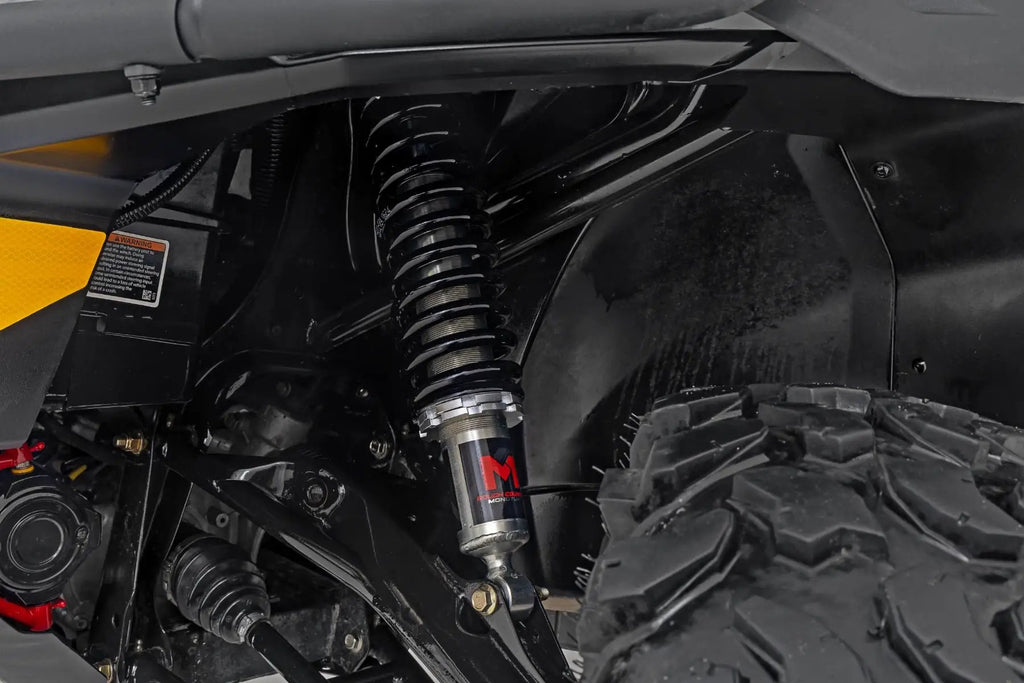 M1 Front Coil Over Shocks | Ride Height Adjust | Can-Am Defender MAX HD10/PRO HD10 by Rough Country