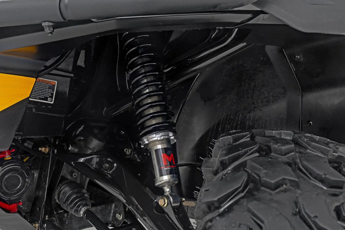 M1 Front Coil Over Shocks | Ride Height Adjust | Can-Am Defender MAX HD10/PRO HD10 by Rough Country