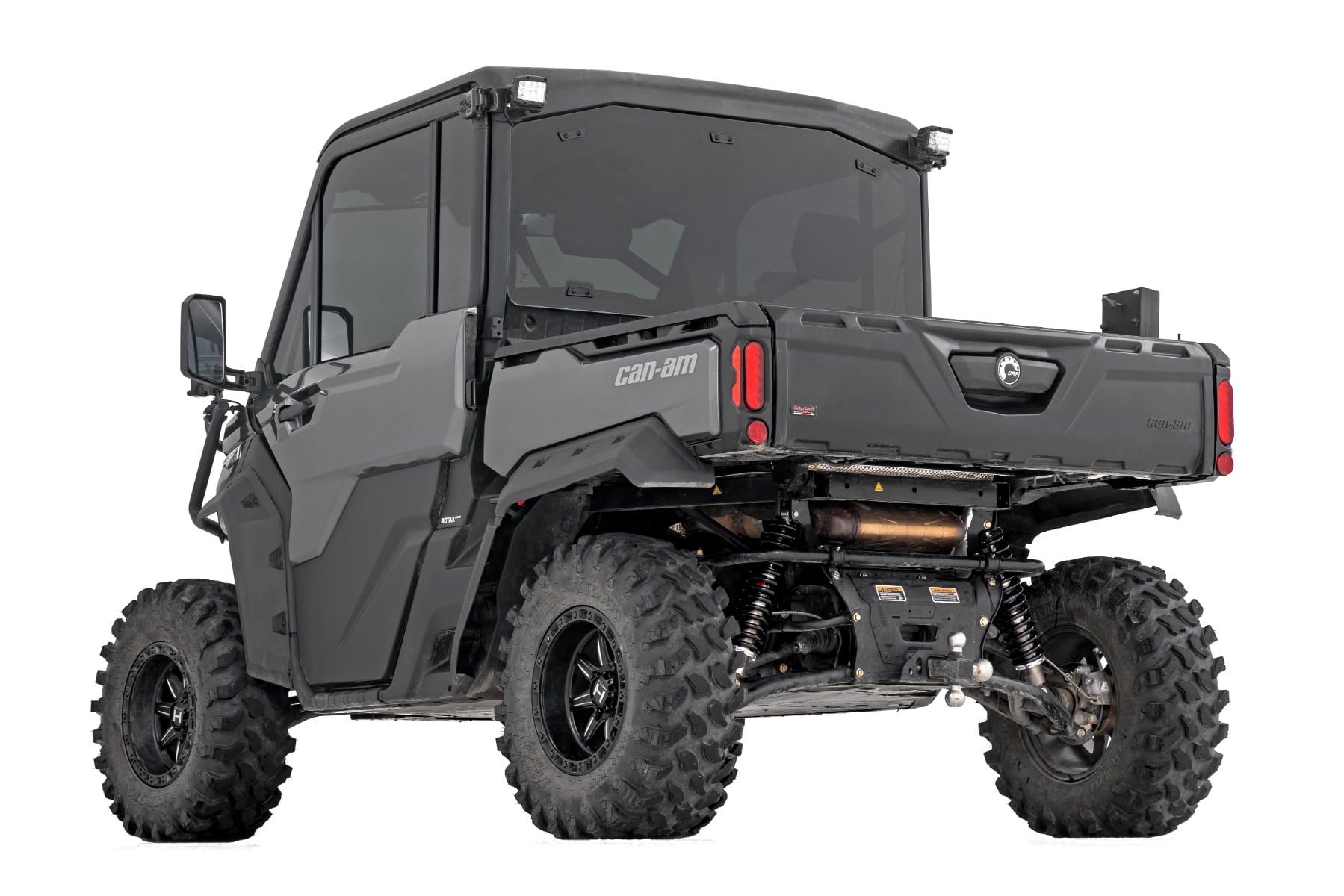 M1 Rear Coil Over Shocks | Ride Height Adjust | Can-Am Defender MAX HD10/PRO HD10 by Rough Country