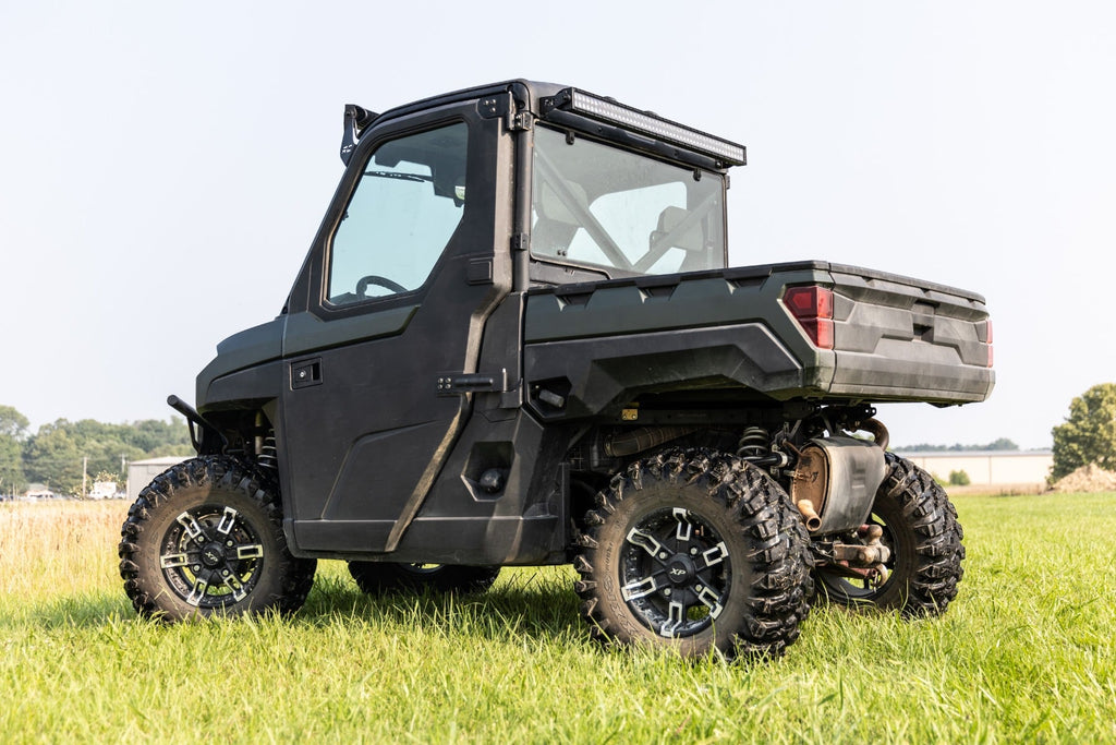 LED Light Kit | Rear Mount | 50" Black Pair | Polaris Ranger XP 1000 by Rough Country