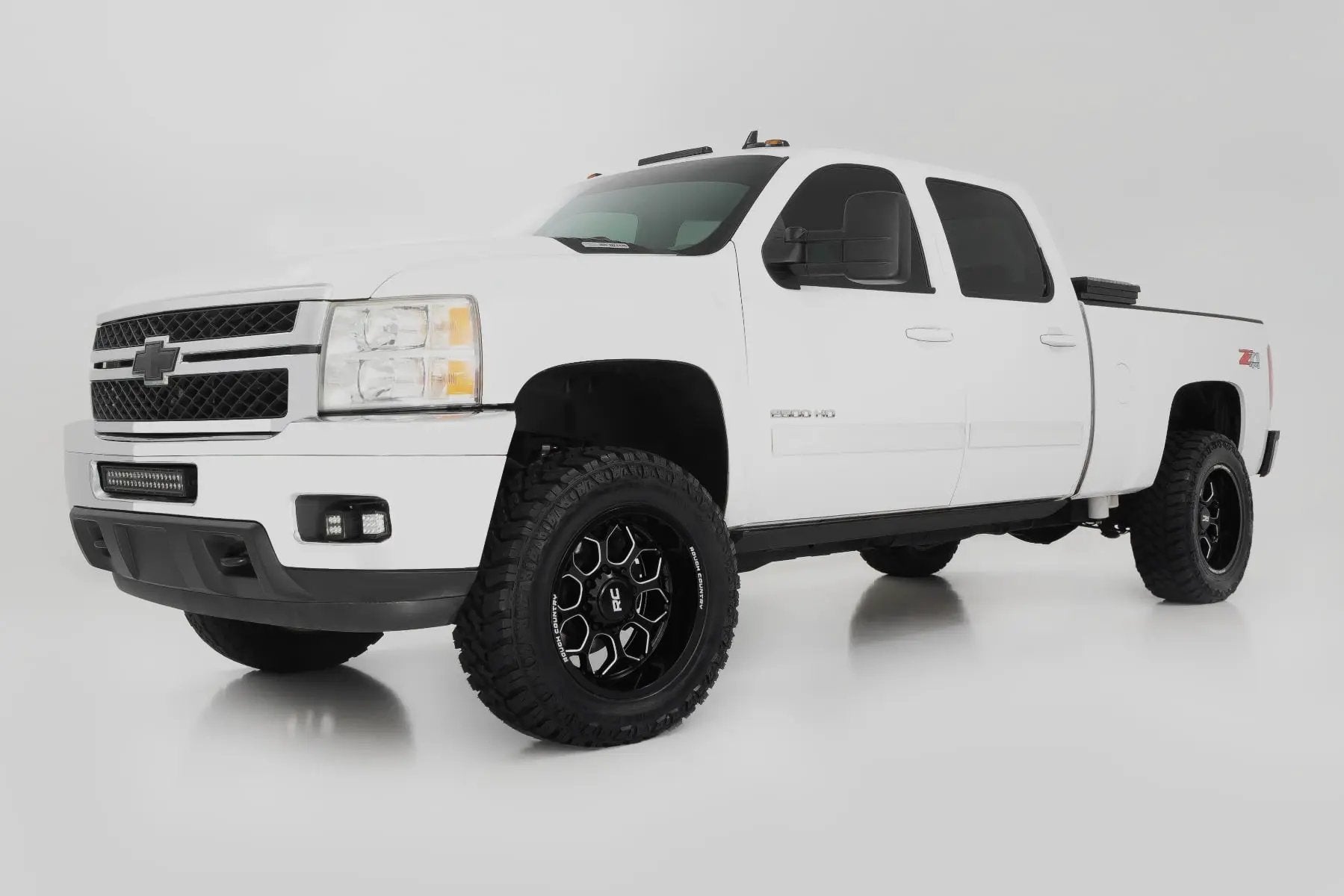 Rough Country 96 Series Wheel | One-Piece | Gloss Black | 20x10 | 8x180 | -19mm by Rough Country