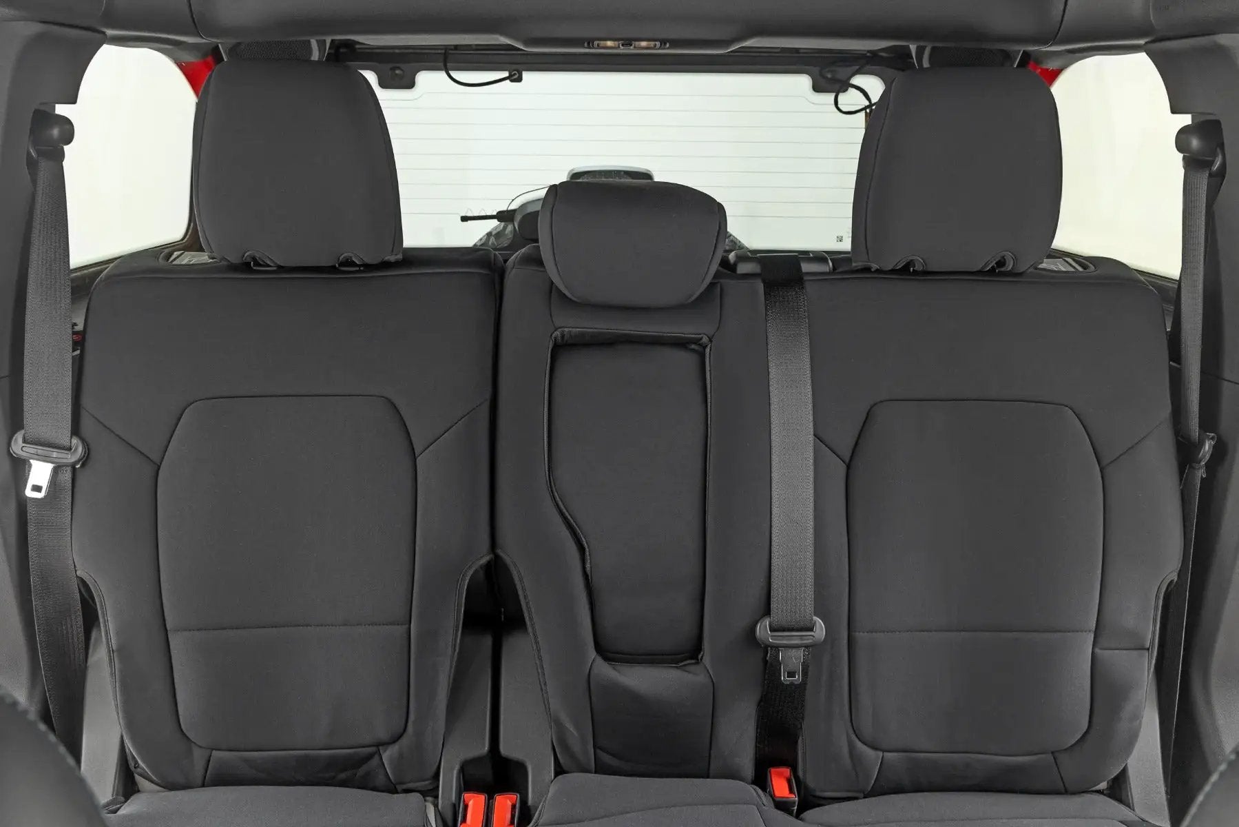 Seat Covers | Bucket Seats |W/Fold Down RR Armrest |FR & RR | 4DR | Ford Bronco (21-26) by Rough Country