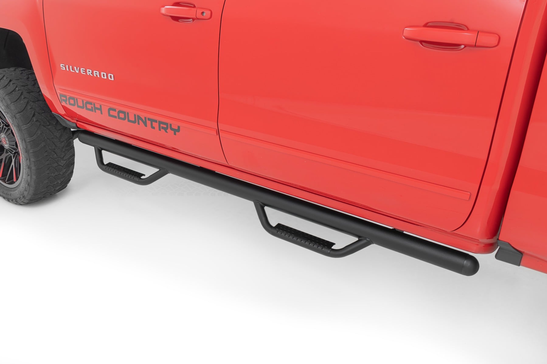 Nerf Steps | Cab Length | Crew Cab | Chevy/GMC 1500 (14-18 & Classic) by Rough Country