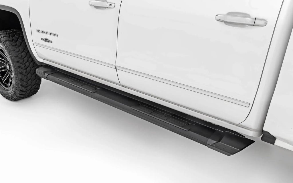HD2 Aluminum Running Boards | Ext Cab | Chevy/GMC 1500/2500HD/3500HD (07-19 & Classic) by Rough Country