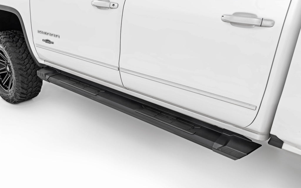 HD2 Aluminum Running Boards | Crew Cab | Chevy/GMC 1500/2500HD/3500HD (07-19 & Classic) by Rough Country