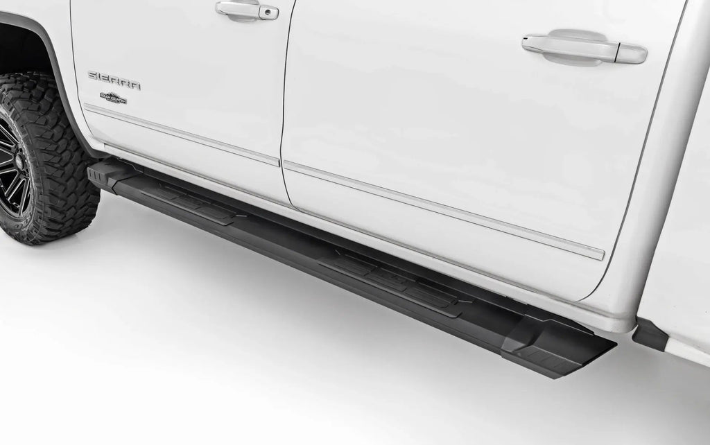 HD2 Aluminum Running Boards | Crew Cab | Chevy/GMC 1500/2500HD/3500HD (07-19 & Classic) by Rough Country