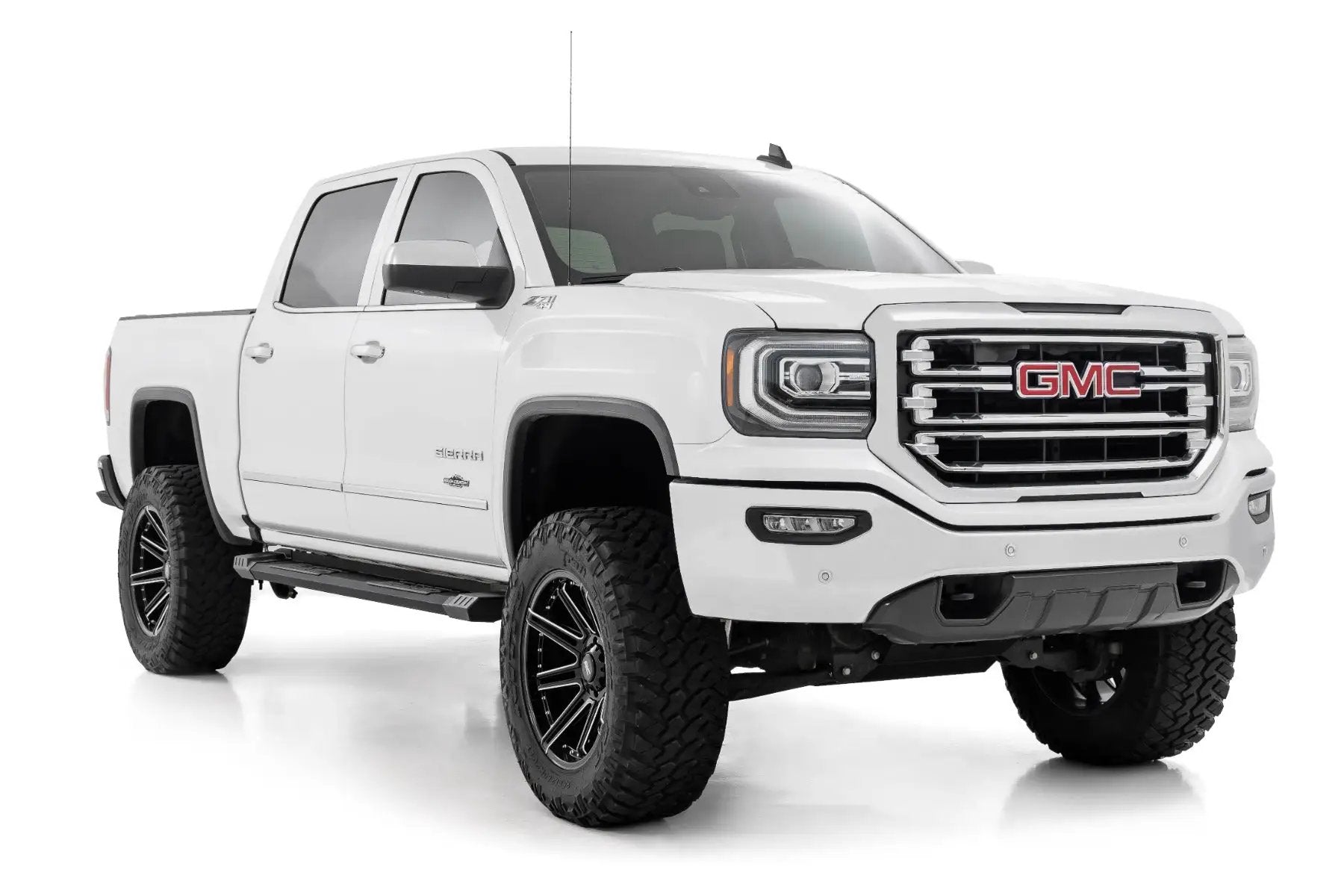 HD2 Aluminum Running Boards | Crew Cab | Chevy/GMC 1500/2500HD/3500HD (07-19 & Classic) by Rough Country