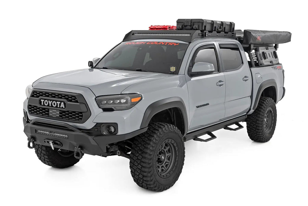 SRL2 Adj Aluminum Step | Double Cab | Toyota Tacoma 2WD/4WD (2005-2023) by Rough Country