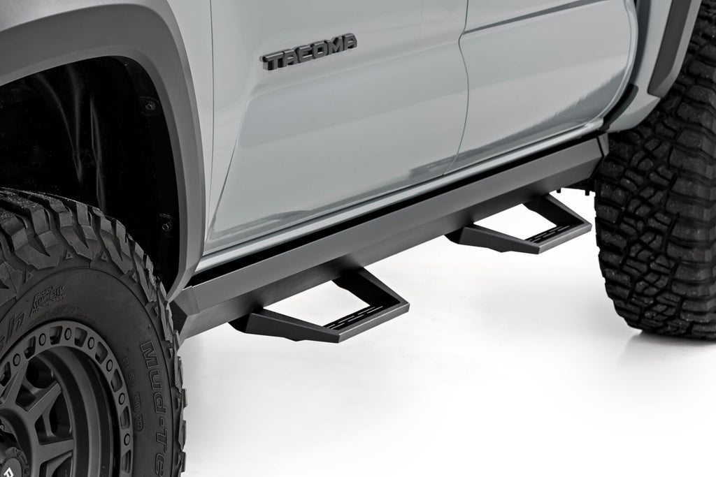 SRL2 Adj Aluminum Step | Double Cab | Toyota Tacoma 2WD/4WD (2005-2023) by Rough Country