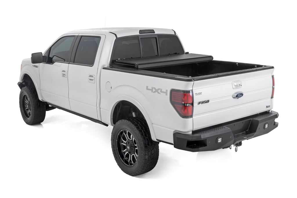 Hard Low Profile Bed Cover | 5'7" Bed | Ford F-150 2WD/4WD (2004-2014) by Rough Country