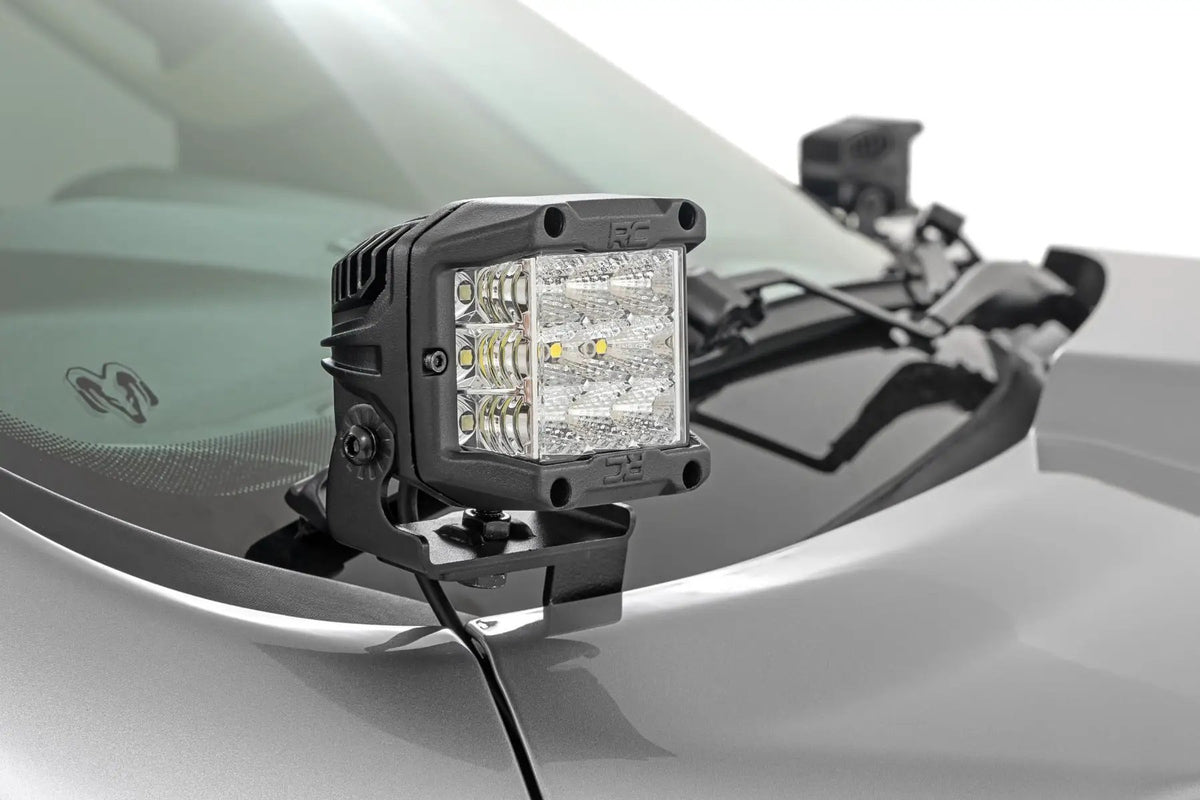 LED Light Kit | Ditch Mount | 2" Spectrum Pair | Spot | Ram 1500 (19-26) by Rough Country