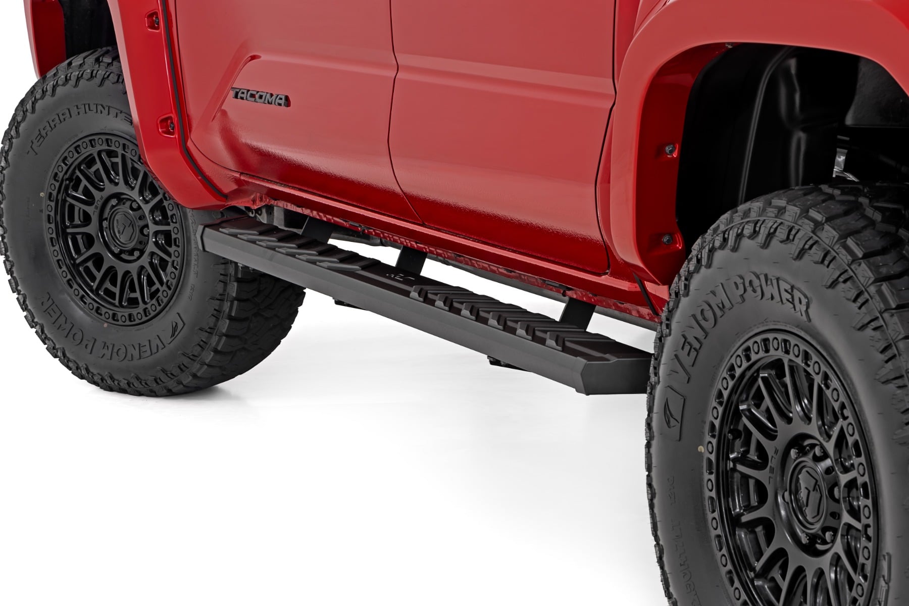 BA2 Running Boards | Side Step Bars | Double Cab | Toyota Tacoma (24-26) by Rough Country