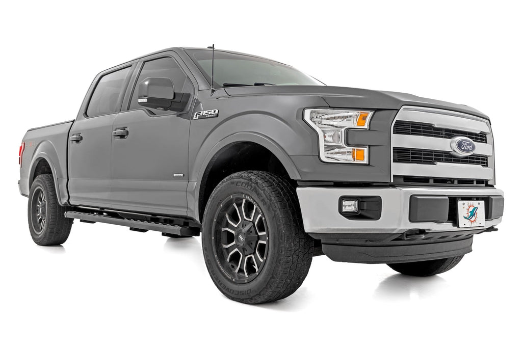BA2 Running Board | Side Step Bars | Ford F-150/F-250/F-350 2WD/4WD (15-26) by Rough Country