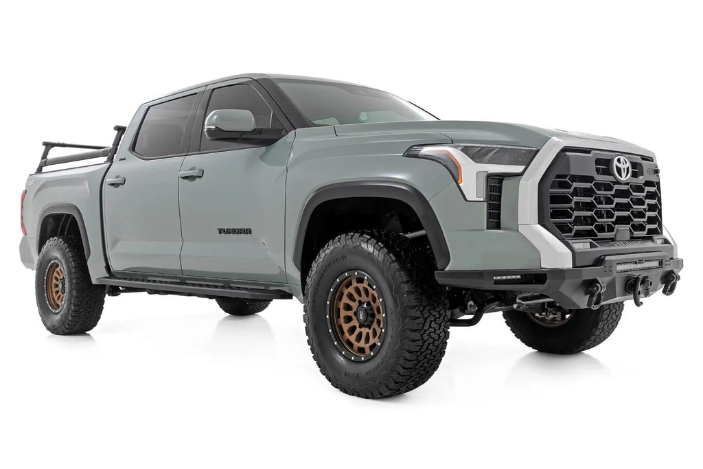 RPT2 Running Board | Crew Cab | Black | Toyota Tundra 2WD/4WD (2022-2026) by Rough Country