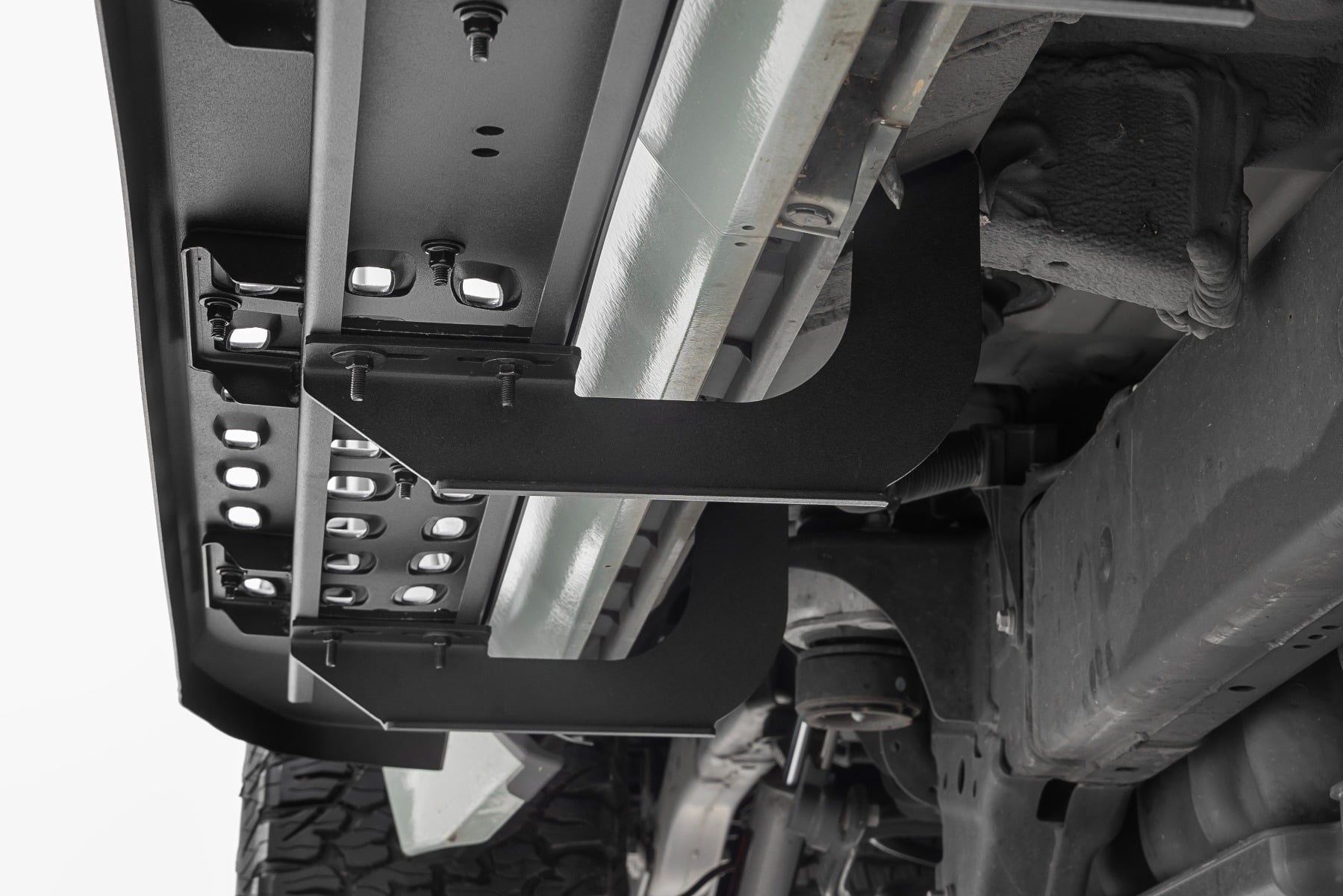 RPT2 Running Board | Crew Cab | Black | Toyota Tundra 2WD/4WD (2022-2026) by Rough Country