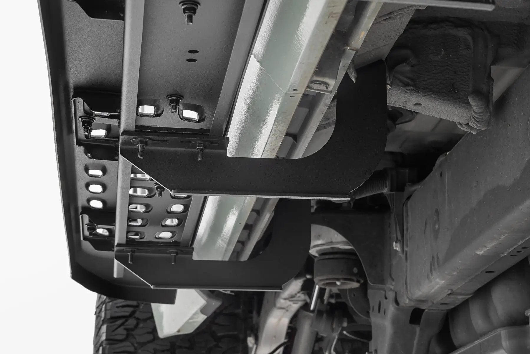 RPT2 Running Board | Crew Cab | Black | Toyota Tundra 2WD/4WD (2022-2026) by Rough Country